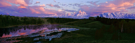 First Light: Grand Tetons - Wyoming Photography - Thomas Mangelsen