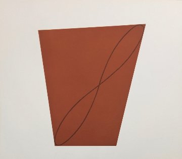 #9 From Attic Series II 1991 Limited Edition Print - Robert Mangold #9 From Attic Series II 1991 Limited Edition Print - Robert Mangold