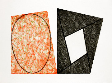 Frames and Ellipses: A 1988 Limited Edition Print - Robert Mangold Frames and Ellipses: A 1988 Limited Edition Print - Robert Mangold