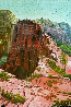 Angels Landing - Utah-  2020 24x36 Original Painting by Joel Mara - 10
