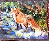 Red Fox 3 2005 16x20 Original Painting by Marcia Baldwin - 1
