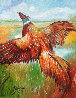 Pheasant Flight 2010 18x14 Original Painting by Marcia Baldwin - 0