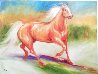 Palomino Run 2010 Limited Edition Print by Marcia Baldwin - 0