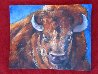 Buffalo 111 22x28 Original Painting by Marcia Baldwin - 1