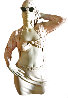 Woman with Glasses AP Mixed Media Sculpture  1984 39 in Sculpture by Marc Sijan - 0
