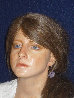 Young Girl Torso Fiberglass Wall Unique Hanging Sculpture 2004 Sculpture by Marc Sijan - 3