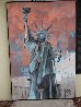 Hard Knox For Lady Liberty 2007 74x50 Super Huge Original Painting by Marcus Antonius Jansen - 1 Hard Knox For Lady Liberty 2007 74x50 Super Huge Original Painting by Marcus Antonius Jansen - 1