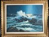 Moonlight South of Kona Hawaii 1963 32x40 Original Painting by Charles S. Marek - 1