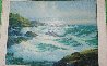 East Molokai 1966 42x5 Huge Original Painting by Charles S. Marek - 1