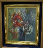 Flower of the Moon 1970 17x14 Original Painting by Rene Margotton - 1 Flower of the Moon 1970 17x14 Original Painting by Rene Margotton - 1