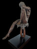 Jodie Bronze Sculpture 1982 - 17 in Sculpture by Isidore Margulies - 1