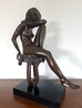 Jodie Bronze Sculpture 1982 - 17 in Sculpture by Isidore Margulies - 0