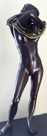 Joan II Bronze Sculpture 1980 28 in Sculpture - Isidore Margulies