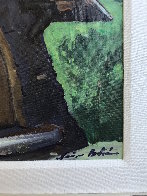 Untitled (Hillside Church) Original Painting by Maria Bertran - 2 Untitled (Hillside Church) Original Painting by Maria Bertran - 2
