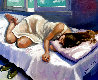Afternoon Light 36x44 - Huge Original Painting by Maria Bertran - 0