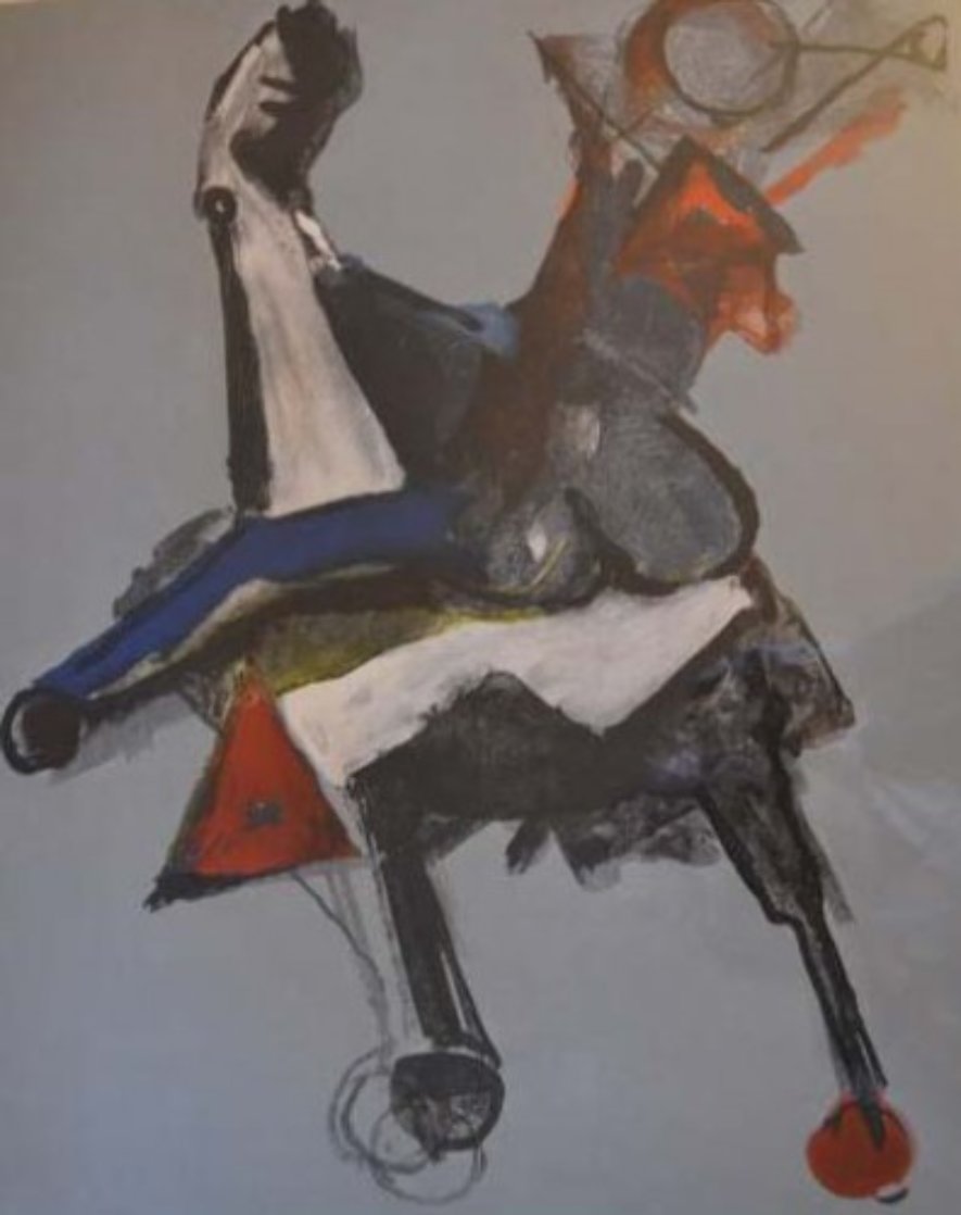 Untitled Lithograph Limited Edition Print by Marino Marini Untitled Lithograph Limited Edition Print by Marino Marini