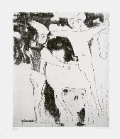 Theatre Des Masques - Theater of the Masks 1956 Limited Edition Print by Marino Marini - 1 Theatre Des Masques - Theater of the Masks 1956 Limited Edition Print by Marino Marini - 1