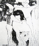 Theatre Des Masques - Theater of the Masks 1956 Limited Edition Print by Marino Marini - 0 Theatre Des Masques - Theater of the Masks 1956 Limited Edition Print by Marino Marini - 0