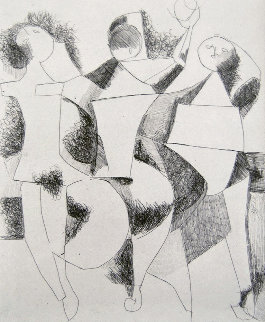 Trio 1954 Limited Edition Print - Marino Marini Trio 1954 Limited Edition Print - Marino Marini