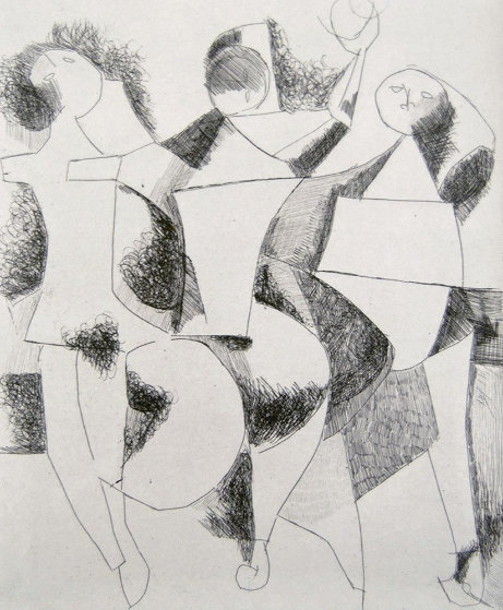 Trio 1954 Limited Edition Print by Marino Marini Trio 1954 Limited Edition Print by Marino Marini