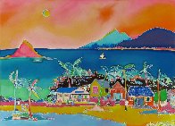 Coconut Bay Limited Edition Print by Jennifer Markes - 1 Coconut Bay Limited Edition Print by Jennifer Markes - 1