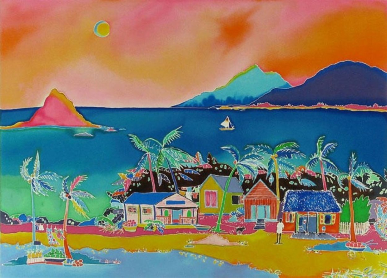 Coconut Bay Limited Edition Print by Jennifer Markes Coconut Bay Limited Edition Print by Jennifer Markes