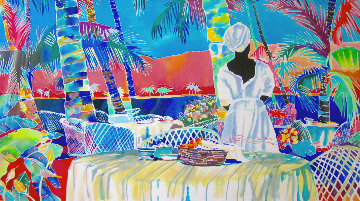 Jacmel Morning 1985 Limited Edition Print - Jennifer Markes Jacmel Morning 1985 Limited Edition Print - Jennifer Markes