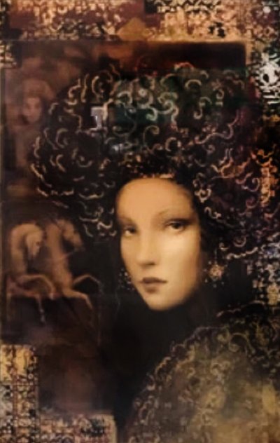 Uliana's Dream 2000 Embellished Limited Edition Print by Csaba Markus