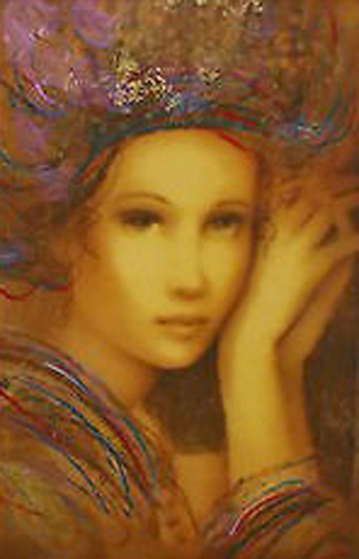 Aphrodite, Phoenia, And Electra Palais, Set of 3   2007 Embellished Limited Edition Print by Csaba Markus