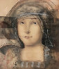 Monah 31x27 Works on Paper (not prints) by Csaba Markus - 0