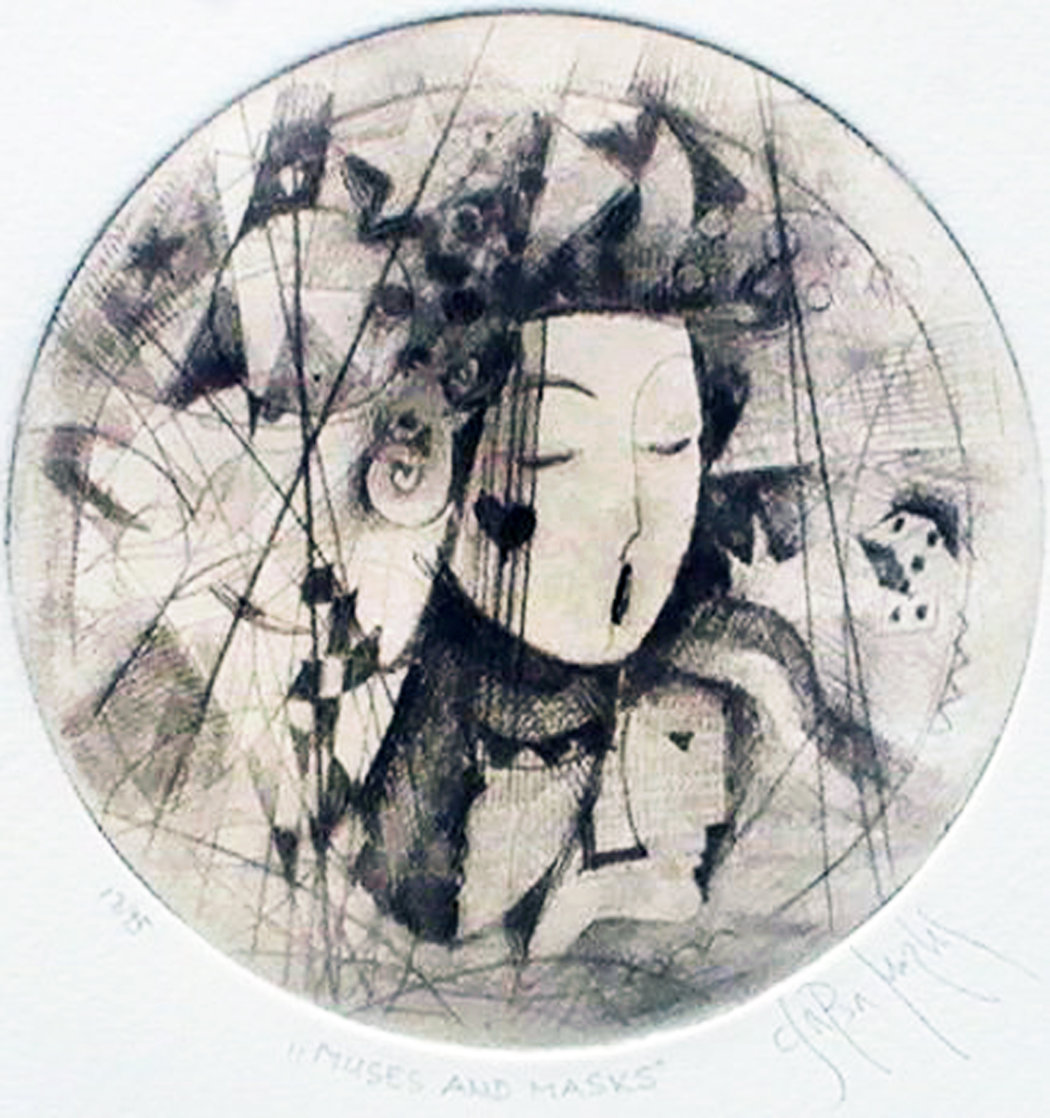 Muses And Masks 2005 Limited Edition Print by Csaba Markus Muses And Masks 2005 Limited Edition Print by Csaba Markus