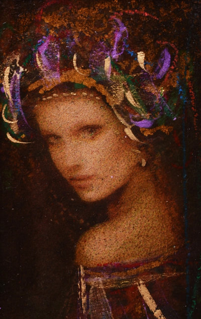 La Bella 2009 Embellished on Panel Limited Edition Print by Csaba Markus