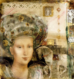 Ilona 1993 41x41 Super Huge Original Painting - Csaba Markus Ilona 1993 41x41 Super Huge Original Painting - Csaba Markus