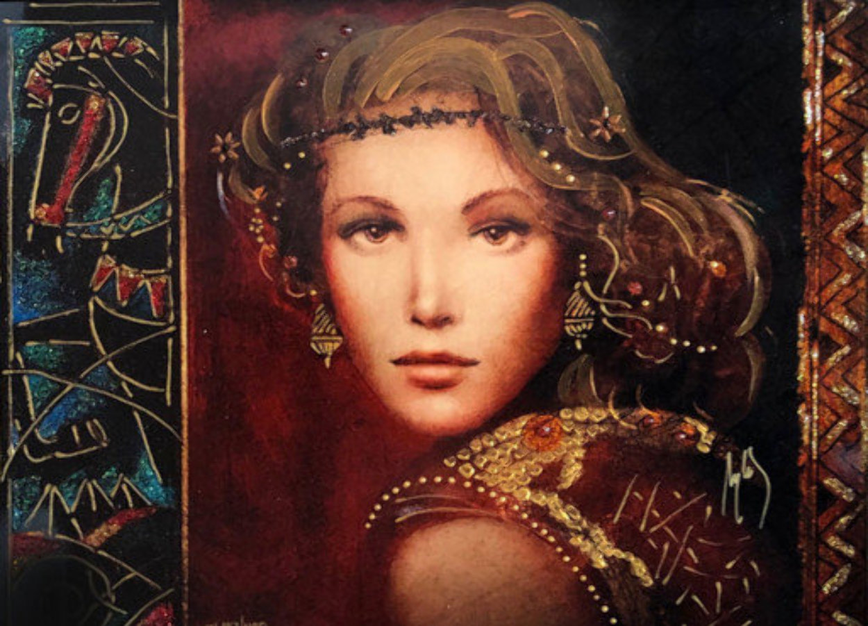 Vermillia 2017 Embellished Limited Edition Print by Csaba Markus Vermillia 2017 Embellished Limited Edition Print by Csaba Markus