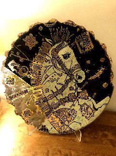 Imperial Glass Bowl 2003 24 in Sculpture - Csaba Markus Imperial Glass Bowl 2003 24 in Sculpture - Csaba Markus