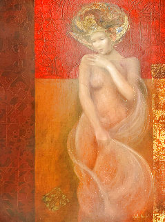 Modesta 21x17 Original Painting - Csaba Markus Modesta 21x17 Original Painting - Csaba Markus