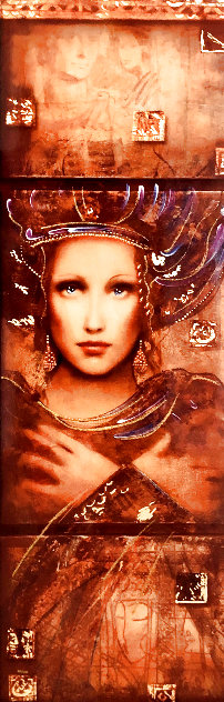 Semper Anemus 2017 Embellished on Wood Limited Edition Print by Csaba Markus