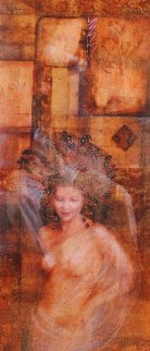 Aphrodite's Dream 1994 56x36 Huge Original Painting - Csaba Markus