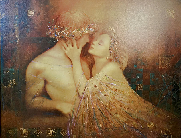 Rhapsody Love 2005 Embellished Limited Edition Print by Csaba Markus