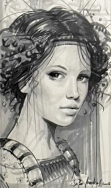 Helixia 35x17 Drawing Drawing by Csaba Markus