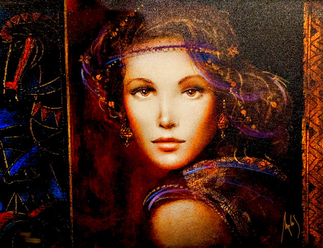 Vermilia 2013 Embellished Limited Edition Print by Csaba Markus