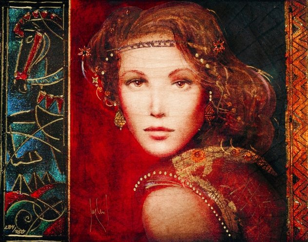 Vermillia 2016 Embellished  Limited Edition Print by Csaba Markus