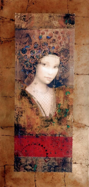 Lucia 1997 Embellished - Huge Limited Edition Print by Csaba Markus