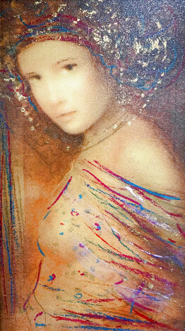 Agape Thalia 2006 Embellished Caldograph on Board Limited Edition Print - Csaba Markus