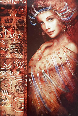 Femenita du Paris 2017 Embellished Caldograph Limited Edition Print - Csaba Markus