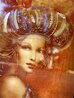 Bella Ina 2017 Embellished - Huge Limited Edition Print by Csaba Markus - 3