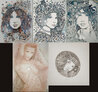 Mermaid Planets: Sirenus 2022 - Portfolio of 5 Framed Limited Edition Print by Csaba Markus - 0