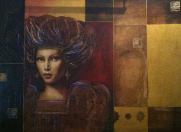 Hectoria 2006 27x37 Original Painting - Csaba Markus Hectoria 2006 27x37 Original Painting - Csaba Markus