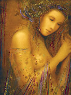 La Femme Suite of 4 Embellished Serigraphs on Wood Panel 2006 Limited Edition Print by Csaba Markus - 1 La Femme Suite of 4 Embellished Serigraphs on Wood Panel 2006 Limited Edition Print by Csaba Markus - 1