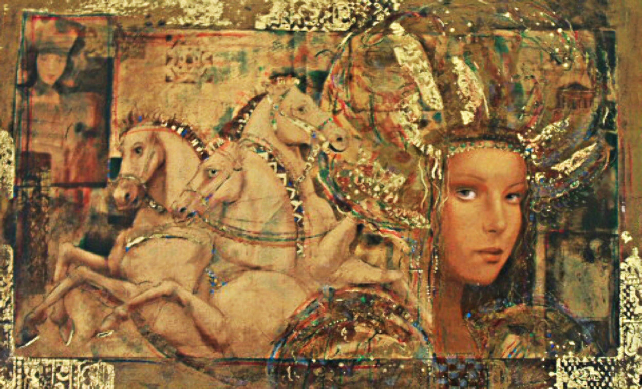 Horses of Carthage PP 1998 Limited Edition Print by Csaba Markus Horses of Carthage PP 1998 Limited Edition Print by Csaba Markus